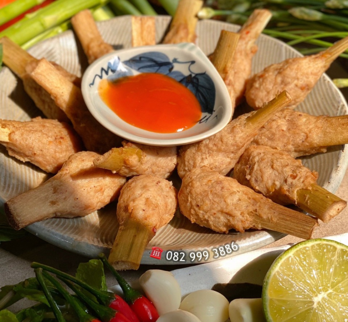 Chạo Cuốn Mía